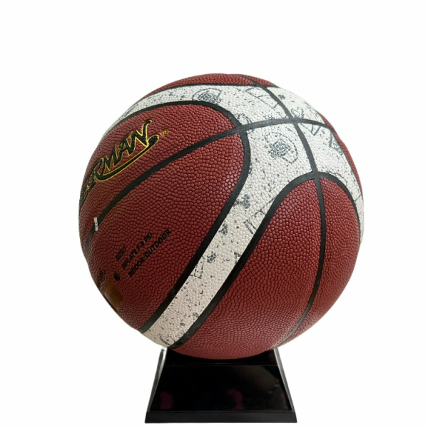 Custom size 7 rubber ball basketball