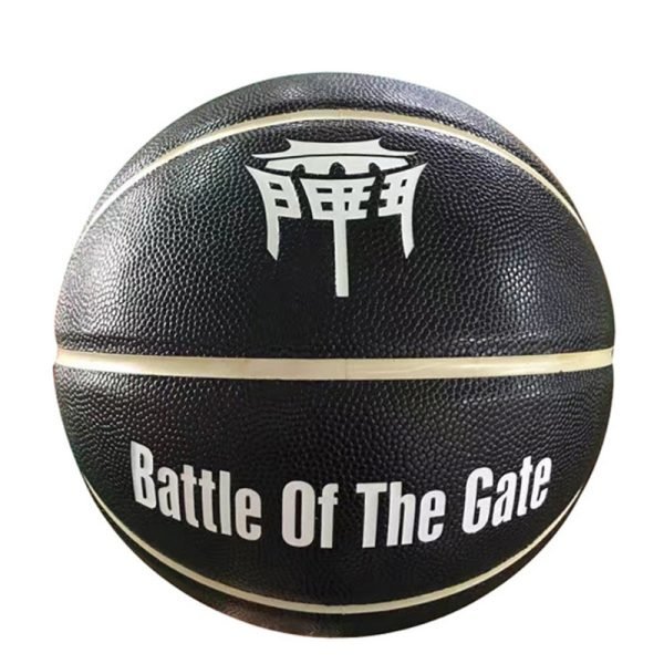 custom basketball black ball