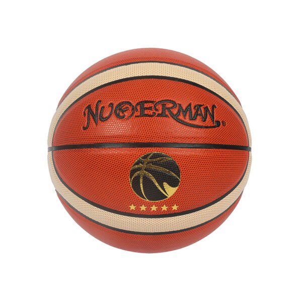 Durable PU Leather Basketball Official Size for Indoor and Outdoor Play